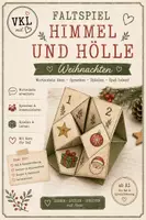Vorschau - Arbeitsblätter - VKL mit Herz: Himmel und Hölle Faltspiel-Wortschatz Weihnachten - Deckblatt
