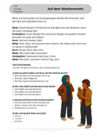 Vorschau - Arbeitsblätter - DAZ Einkaufen - Lesetexte Textverständnis + Wöterbuch - Seite 2