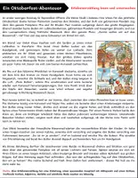 Vorschau - Stundenentwürfe - Oktoberfest – Lesen, Untersuchen & Schreiben | Deutsch 3./4. Klasse - Seite 1