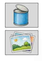 Vorschau - Arbeitsblätter - Silbenbilder – Silben hören, klatschen & spielerisch entdecken - Seite 3