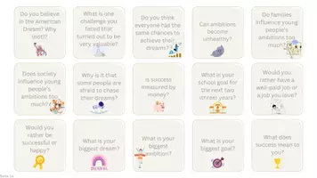 Vorschau - Aufgabenkarten - Stop and Swap: Aims and Ambitions - speaking activity Englisch - differenziert - Oberstufe - Seite 3
