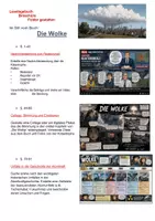 Vorschau - Unterrichtsreihen - Die Wolke | Lesetagebuch | Unterrichtsmaterial | Kreativwerkstatt | Deutsch Klasse 7-10 | mit Lösungen - Seite 1