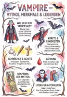 Vorschau - Arbeitsblätter - Lernposter + Arbeitsblätter zum Thema "Vampir" + Lösung & MP3 + Mindmap + Infografik - Deckblatt