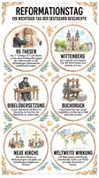 Vorschau - Arbeitsblätter - Lernposter + Arbeitsblätter zum Thema "Reformationstag" + Lösung & MP3 + Mindmap + Infografik - Deckblatt