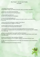 Vorschau - Arbeitsblätter - Sachtext - der Frosch: Vom Ei zum Frosch für Klasse 3 und 4 - Seite 3