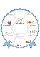 Vorschau - Merkblätter - Steckbrief „Das bin ich“ zum Schulanfang - Deckblatt