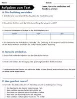 Vorschau - Arbeitsblätter - Halloween Erlebniserzählung – Lesen, Untersuchen & Schreiben | Deutsch 3./4. Klasse - Seite 3