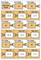 Vorschau - Spiele - Ich habe... Wer hat...? - Multiplizieren - Seite 2
