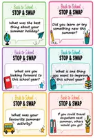 Vorschau - Arbeitsblätter - Schuljahresanfang: Back to School (Stop & Swap) - Seite 2