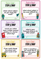 Vorschau - Arbeitsblätter - Schuljahresanfang: Back to School (Stop & Swap) - Seite 3