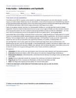Vorschau - Unterrichtsreihen - Frida Kahlo Unterrichtsmaterial – Selbstbildnisse, Symbolik und Bildanalyse für den Kunstunterricht der Oberstufe - Seite 2