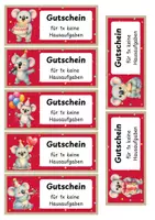 Vorschau - Anderer Materialtyp - Koalaklasse Geburtstagsgutscheine / Hausaufgabengutschein Koala - Seite 3