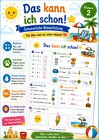 Vorschau - Arbeitsblätter - Das kann ich schon! – Sommerliche Wiederholung - Deckblatt