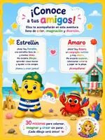 Vista previa - Unidades / Secuencias / Situaciones de Aprendizaje - Colorea con Estrellín 30 misiones de colores, atención y motricidad fina. A partir de 3 años. - página 2