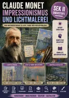 Vorschau - Unterrichtsreihen - Claude Monet Unterrichtsmaterial – Impressionismus, Lichtmalerei und Bildanalyse für die Oberstufe - Deckblatt