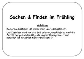 Vorschau - Arbeitsblätter - Erstes Suchsel ZR10 - FRÜHLING/OSTERN - Menge einkreisen - Seite 2