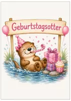 Vorschau - Poster - Geburtstagsaufsteller Otter-Klasse - Seite 1
