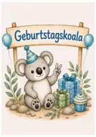 Vorschau - Poster - Geburtstagsaufsteller Koala-Klasse - Seite 2