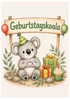 Vorschau - Poster - Geburtstagsaufsteller Koala-Klasse - Seite 3