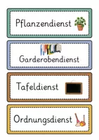 Vorschau - Mal- und Bastelvorlagen - Materialpaket Classroom Management | Klassenorganisation - Seite 2