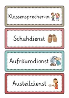 Vorschau - Mal- und Bastelvorlagen - Materialpaket Classroom Management | Klassenorganisation - Seite 3