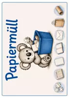 Vorschau - Poster - Mülltrennung Koala-Klasse | 3 Müllschilder - Seite 2