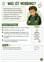 Vorschau - Stundenentwürfe - Neues Schuljahr: Mobbing verstehen – Miteinander stärken | 20-seitiges Unterrichtsmaterial für ein respektvolles Klassenklima | Klasse 5, 6, 7 - Seite 1