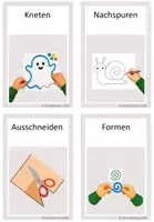 Vorschau - Arbeitsblätter - Grafomotorik Werkstatt– Feinmotorik Vorschule und Klasse 1 - Seite 3