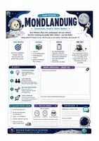 Vorschau - Arbeitsblätter - Mondlandung – Die Ei-Fall-Challenge (Team Challenge) - Seite 1