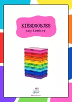 Voorbeeld - Klassenmanagement | klaarwerk | kiesdoosjes september - Pagina 1