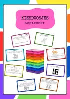 Voorbeeld - Klassenmanagement | klaarwerk | kiesdoosjes september - Voorblad