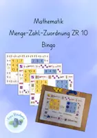 Vorschau - Spiele - Bingos Menge-Zahl-Zuordnung ZR10 - Deckblatt