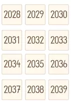 Vorschau - Poster - Tafel Kalender Englisch - Seite 3