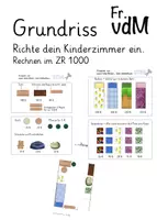 Vorschau - Arbeitsblätter - Grundriss: Richte dein Zimmer ein! - Deckblatt