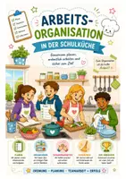 Vorschau - Arbeitsblätter - Arbeitsorganisation in der Schulküche - Deckblatt