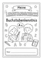 Vorschau - Arbeitsblätter - Lernstandskontrolle Buchstabenkenntnis - Seite 2