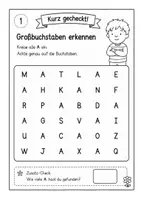 Vorschau - Arbeitsblätter - Lernstandskontrolle Buchstabenkenntnis - Seite 3