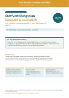 Vorschau - Unterrichtsreihen - Stoffverteilungsplan kompakt – für LiV - Deckblatt
