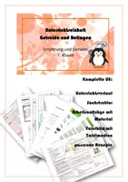 Vorschau - Stundenentwürfe - Getreide und Beilagen - Ernährung und Soziales ab 7. Klasse - Deckblatt