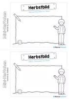 Vorschau - Arbeitsblätter - Mini-Heftchen: Herbst - 2. Klasse (25 Arbeitsblätter) - Seite 2