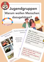 Vorschau - Arbeitsblätter - Jugendgruppen: Warum wollen Menschen dazugehören? - Deckblatt
