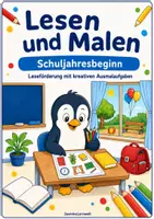 Vorschau - Arbeitsblätter - Lesen und Malen - Schulstart (Klasse 2/3) - Deckblatt
