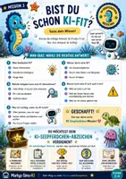 Vorschau - Arbeitsblätter - Künstliche Intelligenz-Seepferdchen Schnupperseiten FREEBIE - Seite 3