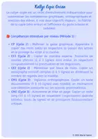 Aperçu - Feuilles d'exercices - RALLYE COPIE OCEAN Periode1 C2-C3 - Page de couverture