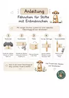 Vorschau - Anderer Materialtyp - Fähnchen für Stifte Erdmännchen zum Geburtstag - Seite 3