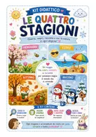 anteprima - Altro tipo di materiale - Le 4 stagioni – Kit didattico con schede e attività - Pagina di copertina