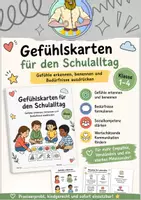 Vorschau - Bildkarten - Gefühlskarten | Grundschule - Deckblatt