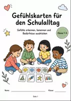 Vorschau - Bildkarten - Gefühlskarten | Grundschule - Seite 1