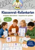 Vorschau - Merkblätter - Klassenrat Rollenkarten - Deckblatt