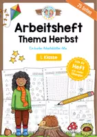 Vorschau - Arbeitsblätter - Arbeitsheft zum Herbst: 1. Klasse (25 Arbeitsblätter) - Deckblatt